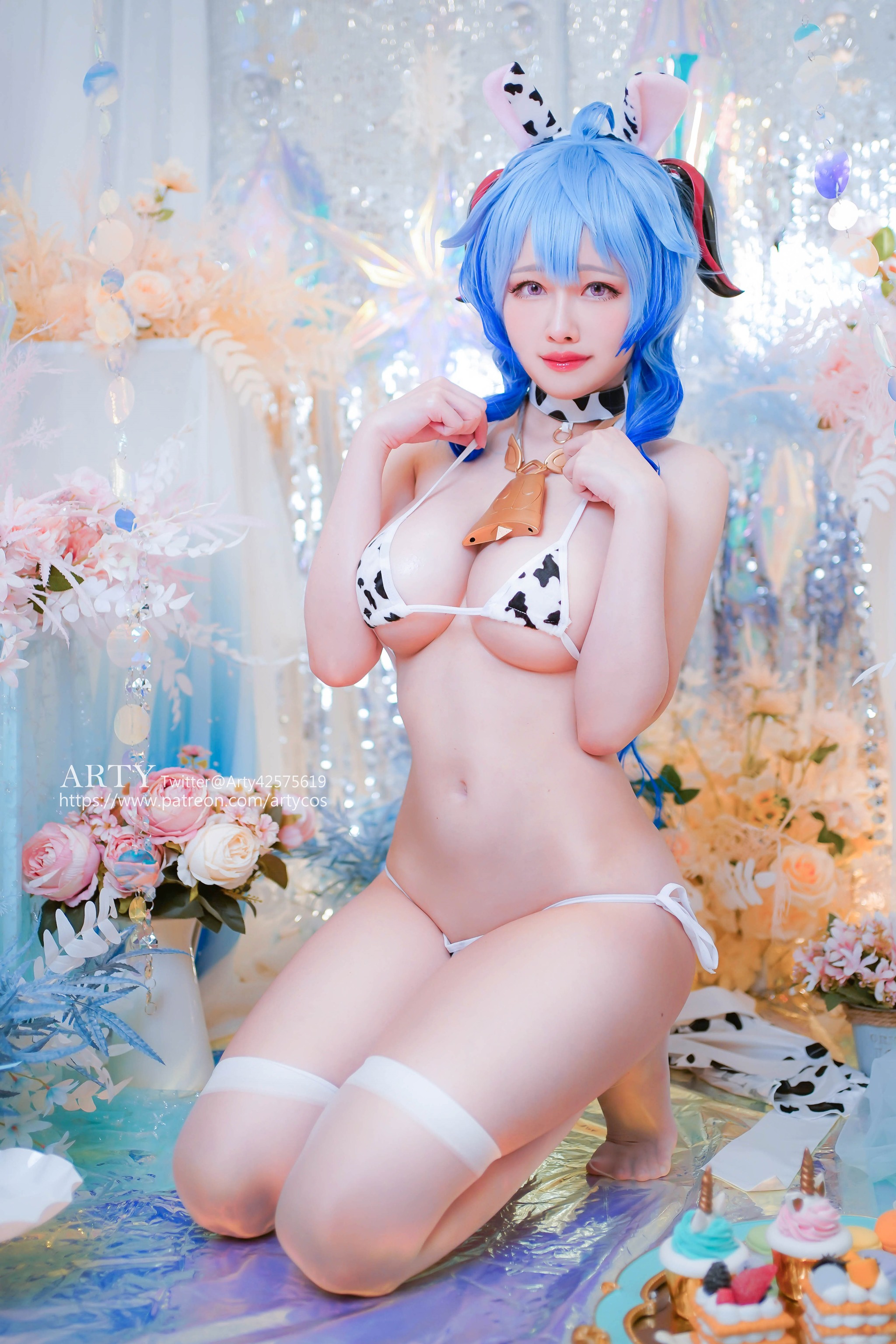 图片[1]-Arty亚缇 – NO.034 Ganyu Cow[52P]-XikXak